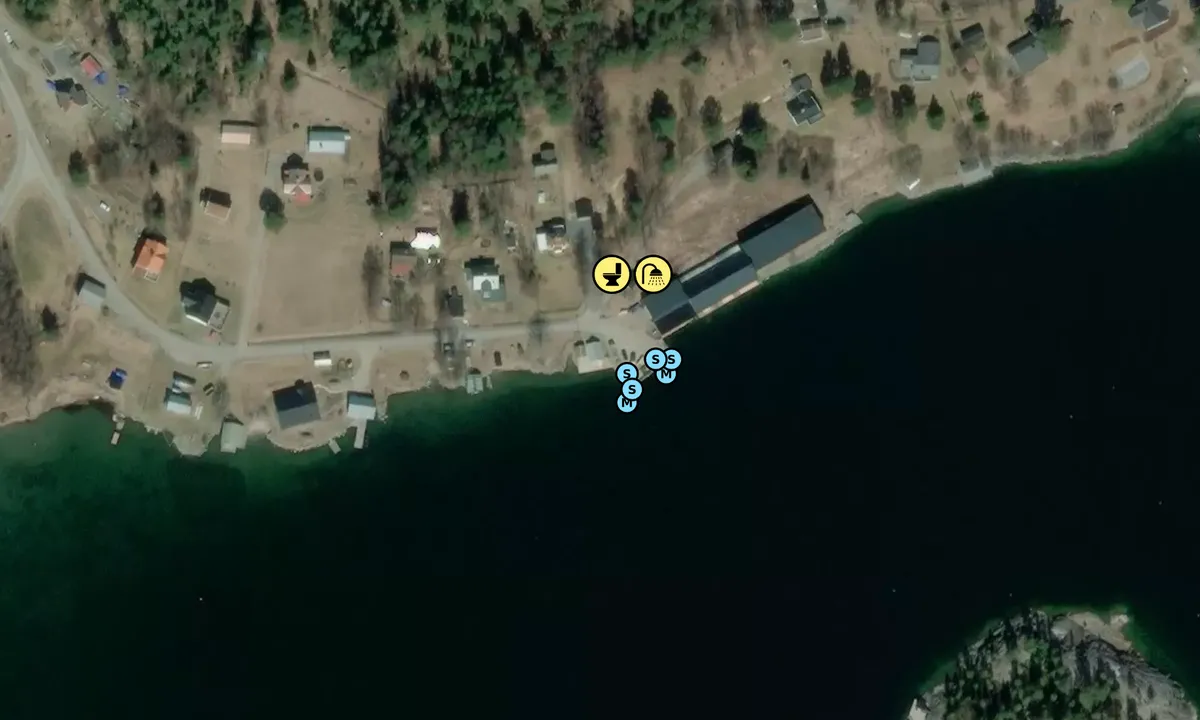 Satelite image of Skagshamn