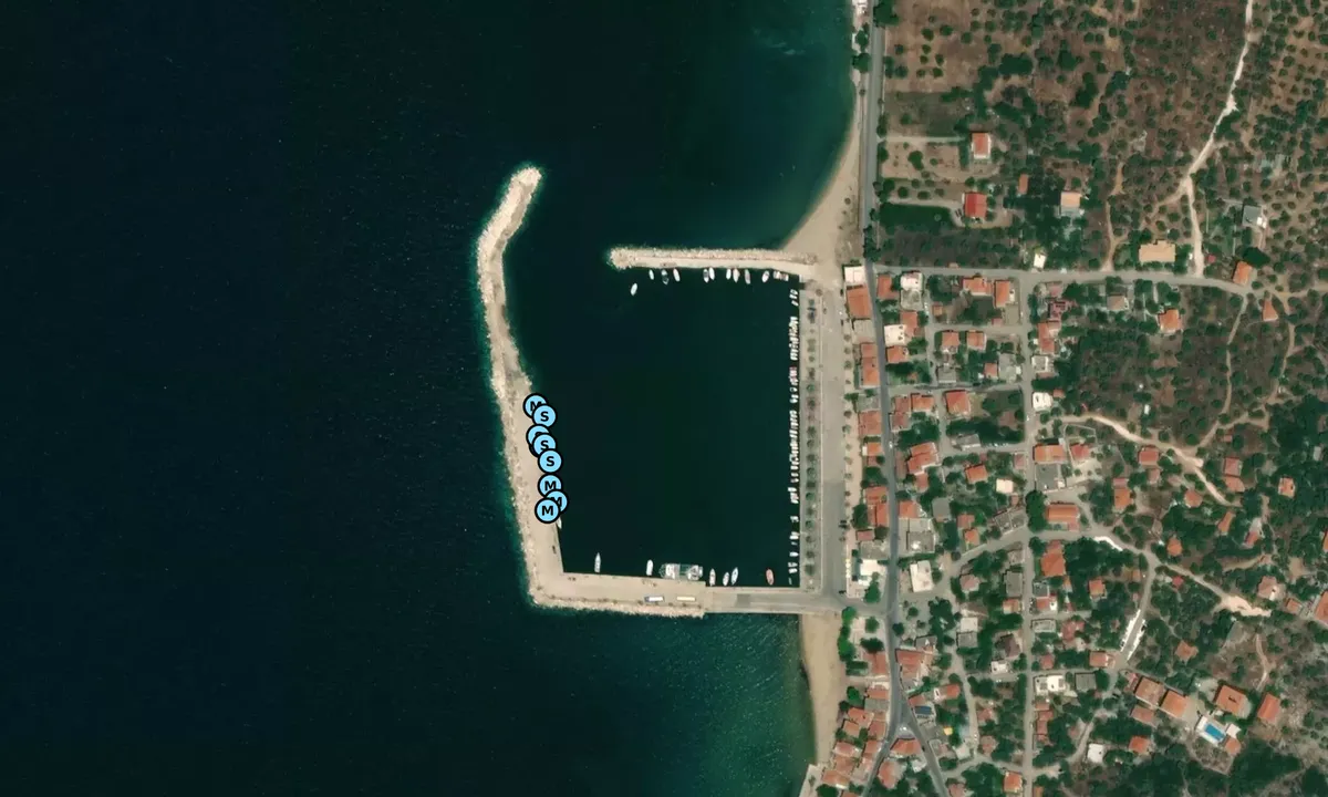 Satelite image of Skala Kallirachis