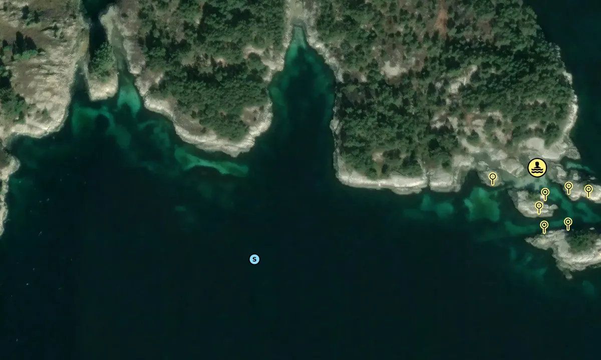 Satelite image of Skår Austevoll