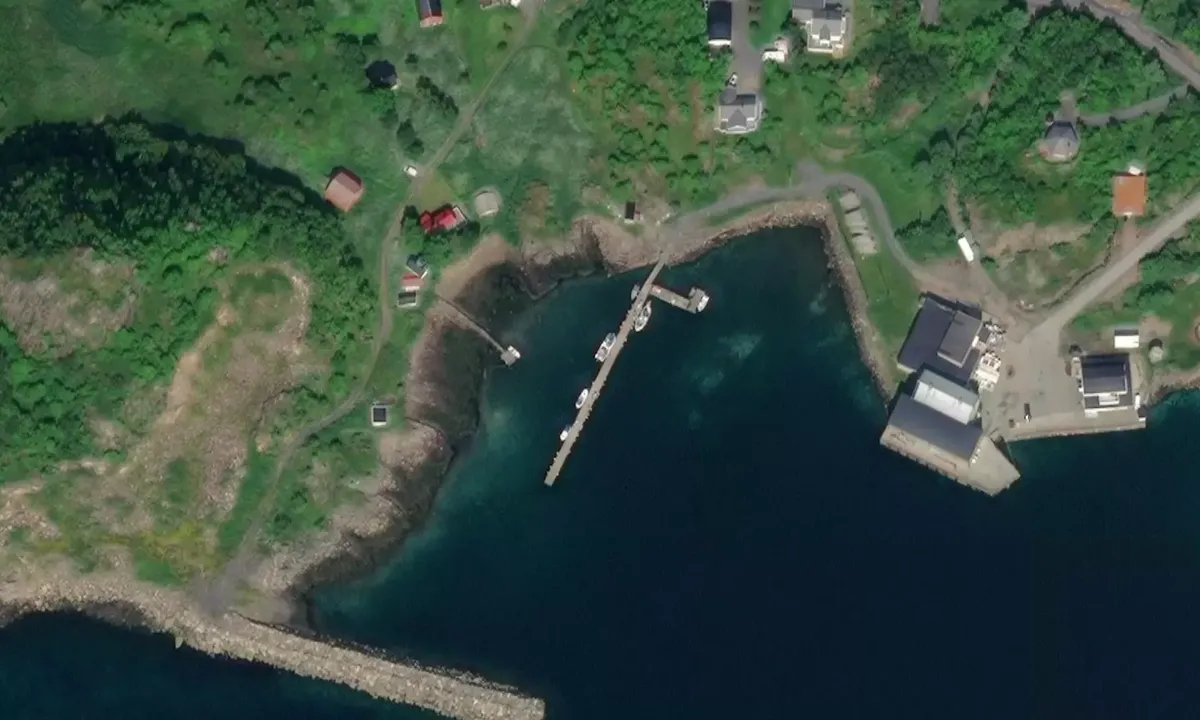 Satelite image of Skarvågen