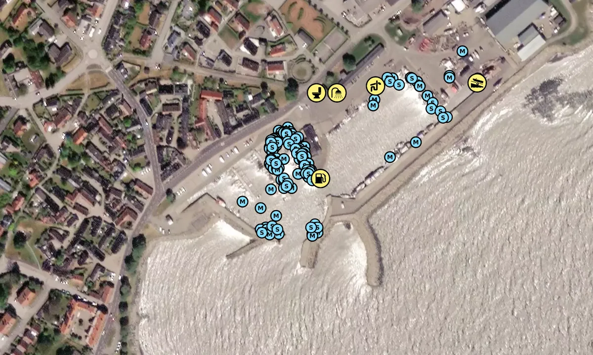 Satelite image of Skillinge