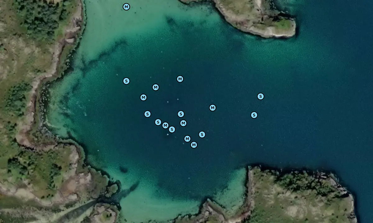 Satelite image of Skipøyosen - Brottøya