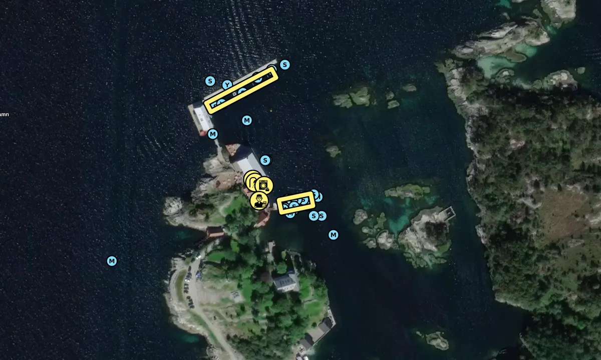 Satelite image of Skjerjehamn