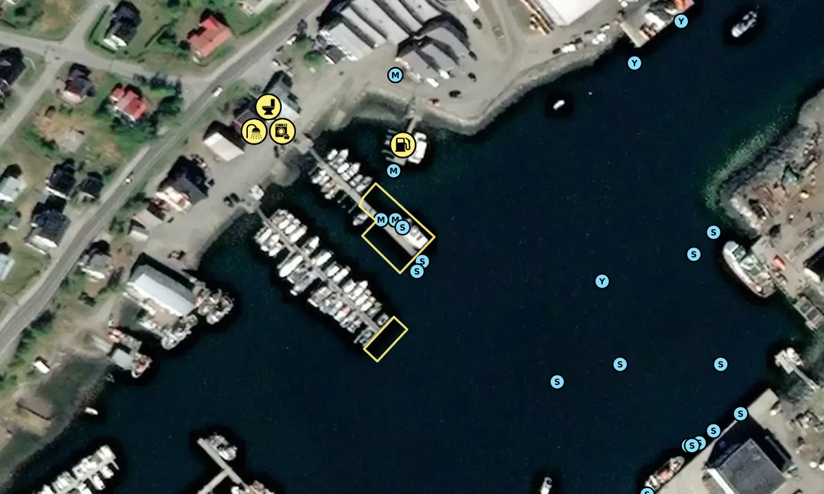 Satelite image of Skjervøy