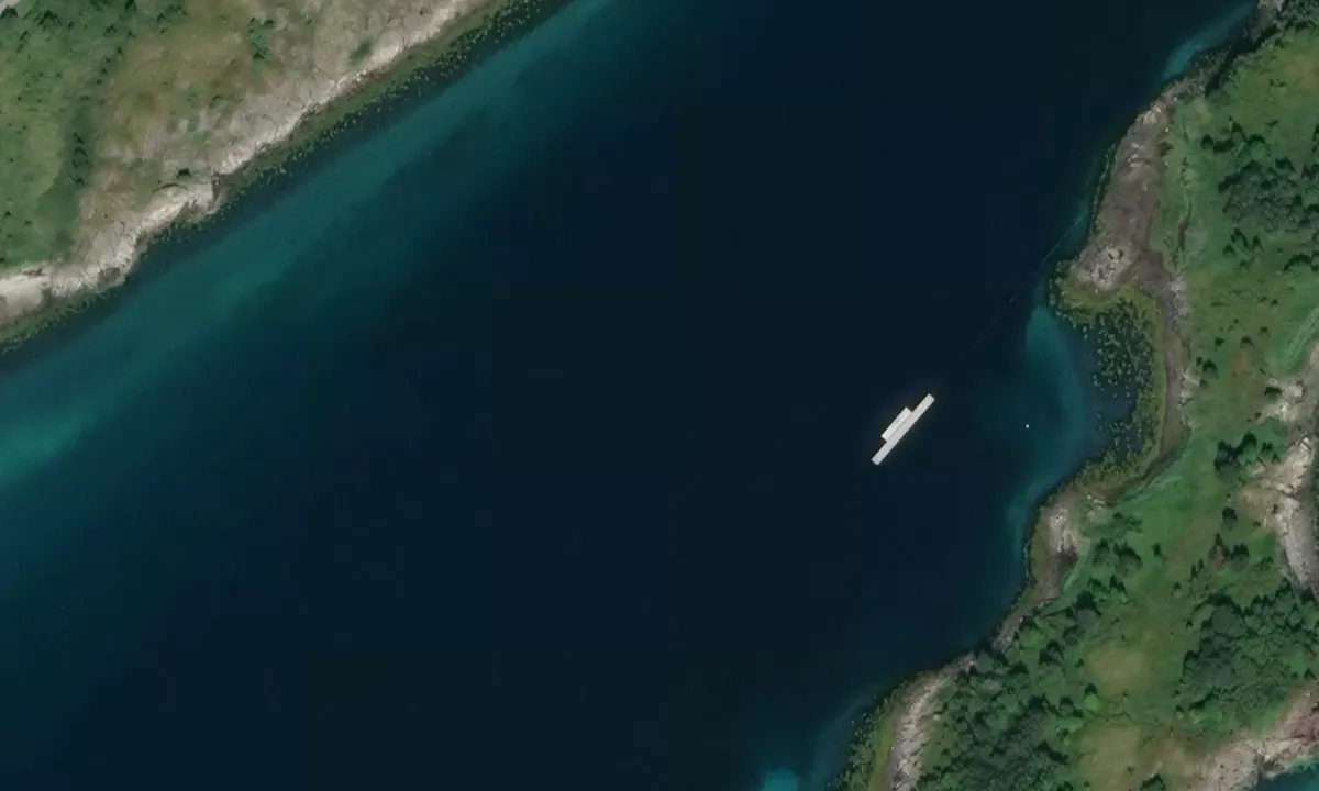 Satelite image of Skjevstadsøya