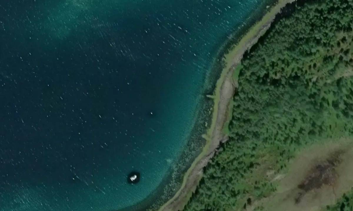 Satelite image of Skogøya Evenes