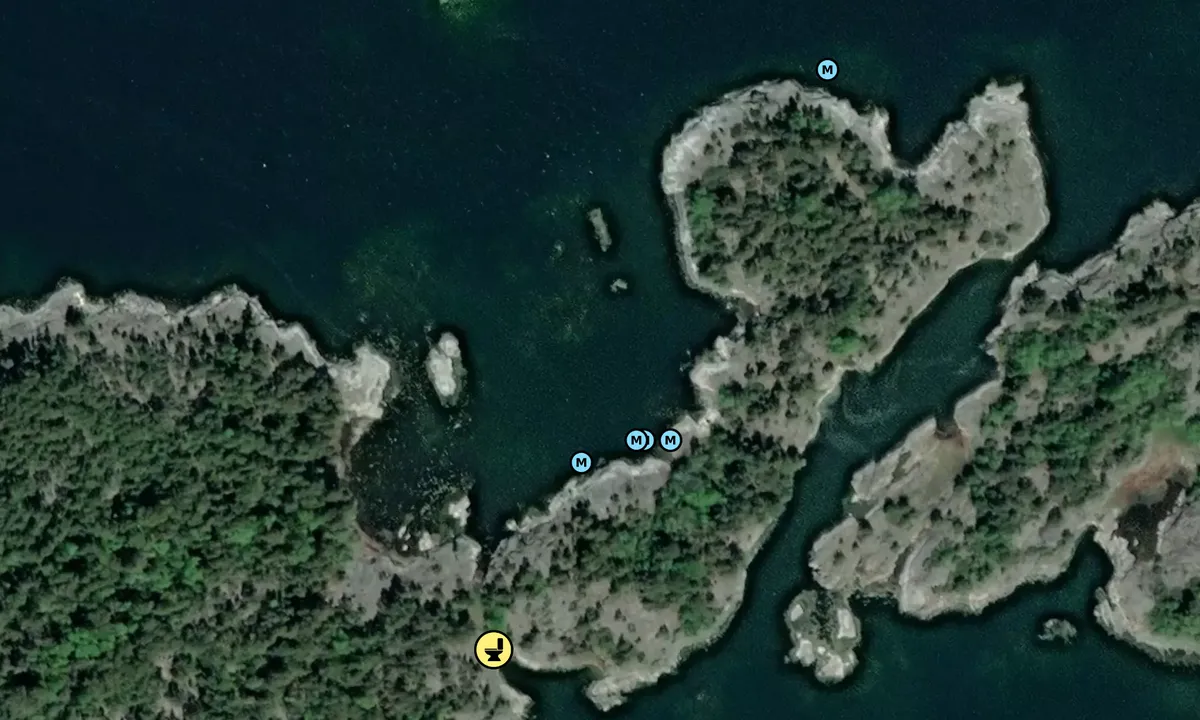 Satelite image of Skogskärskobben