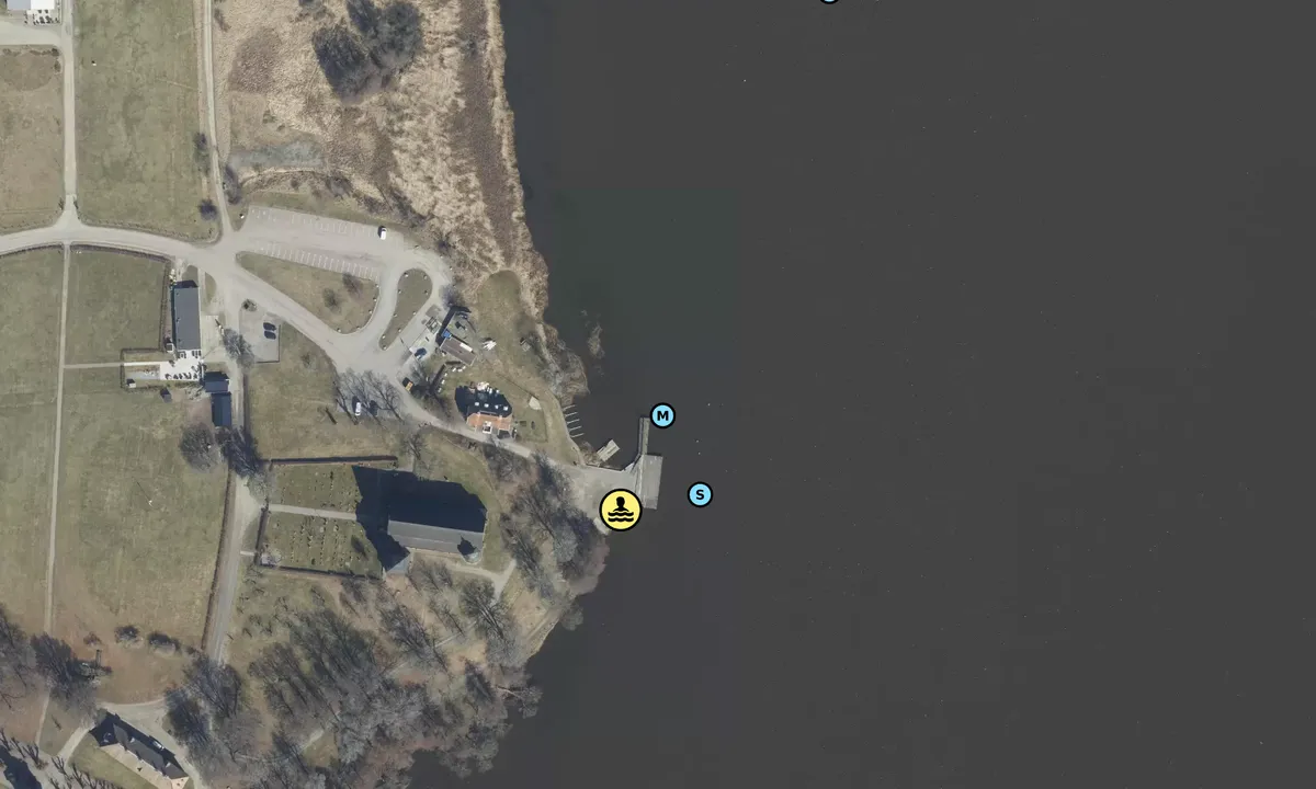 Satelite image of Skokloster