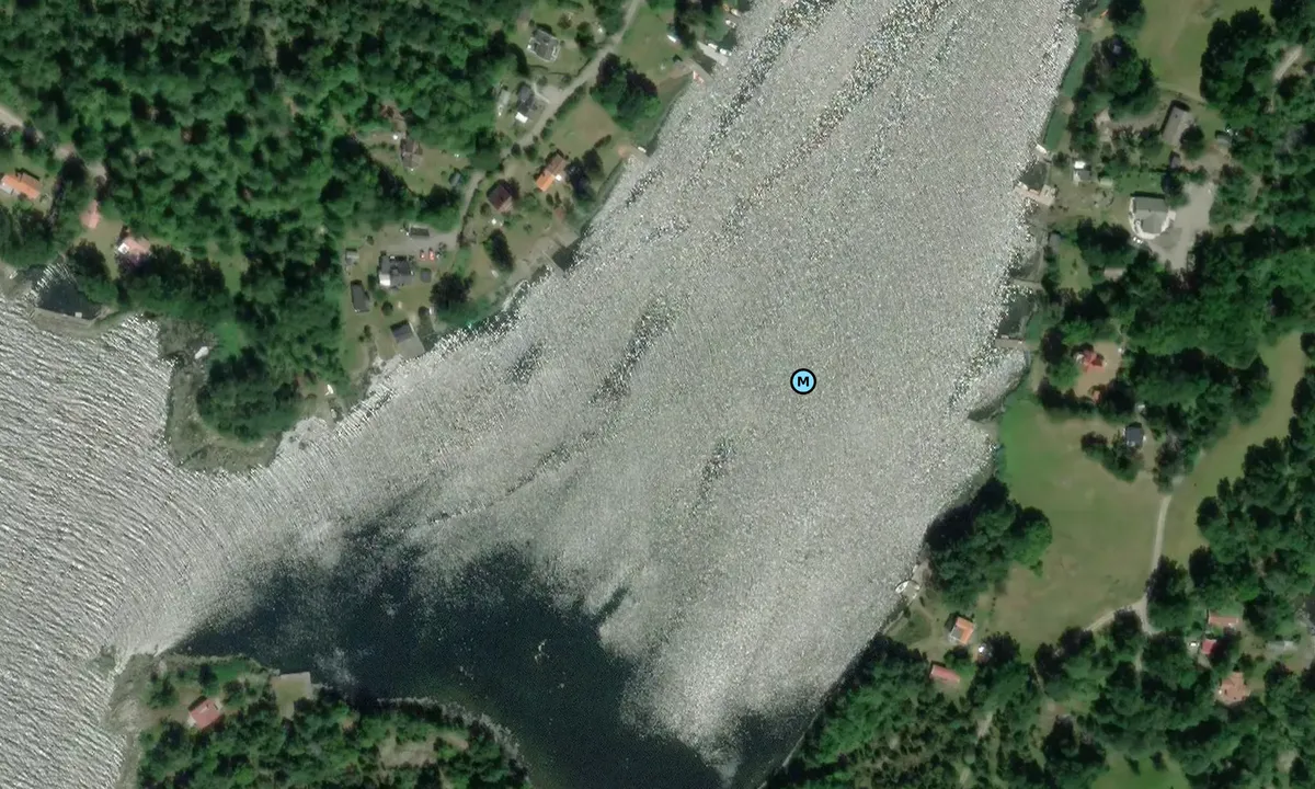 Satelite image of Sköneviken - Dragnäsudde