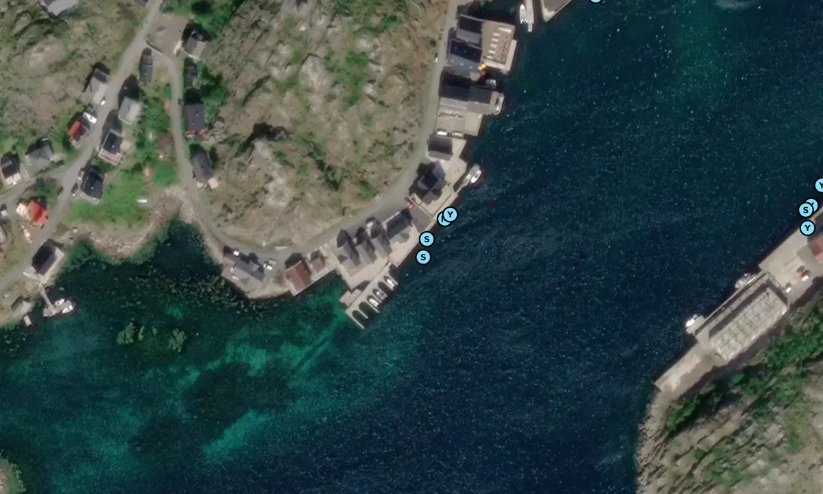 Satelite image of Skraaven Brygge