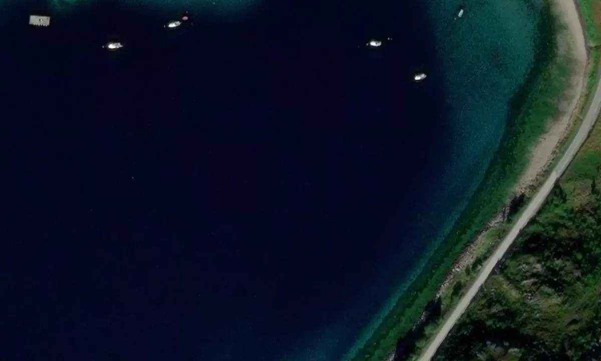 Satelite image of Skulsfjord