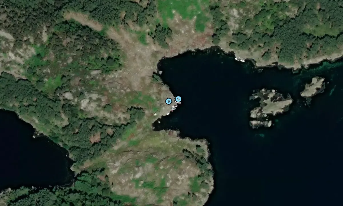 Satelite image of Skutevik