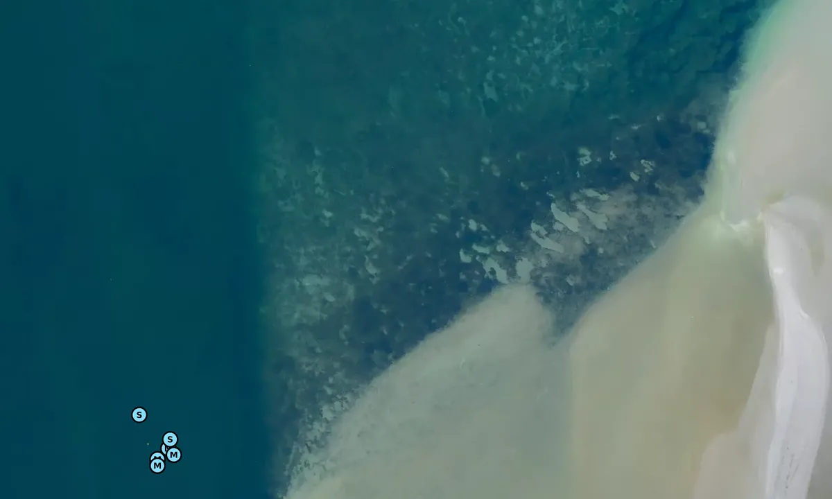 Satelite image of Slanget bouy