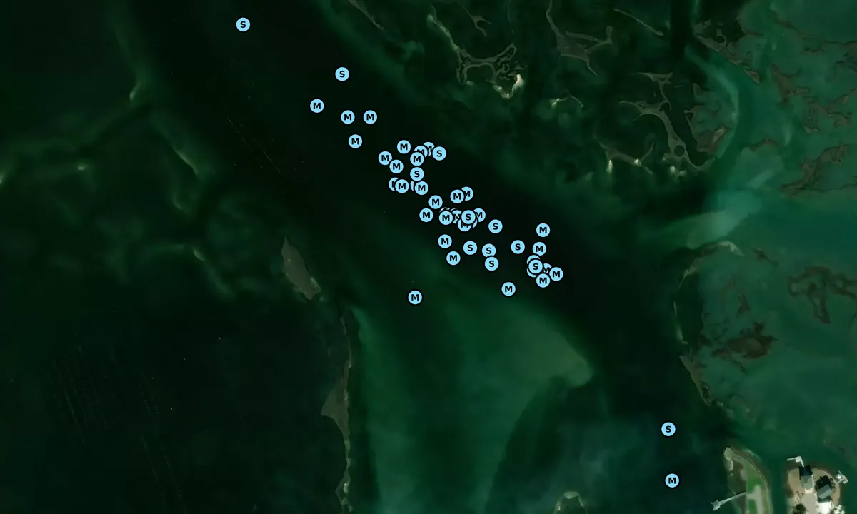 Satelite image of Sloop Creek
