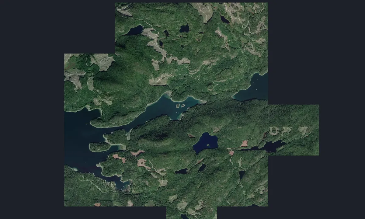 Flyfoto av Small Inlet
