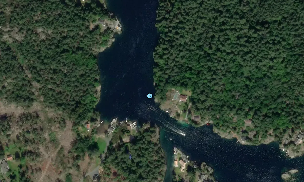 Satelite image of Småvigane - Høvåg - Blindleia