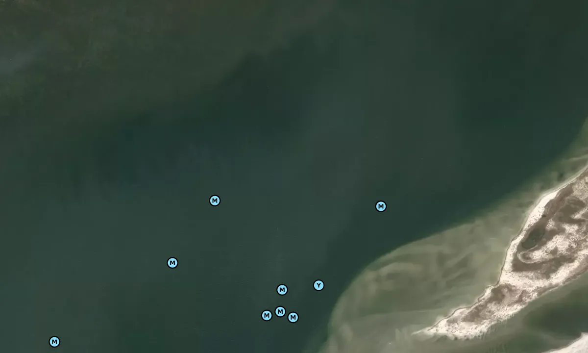 Satelite image of Smuggler's Cove