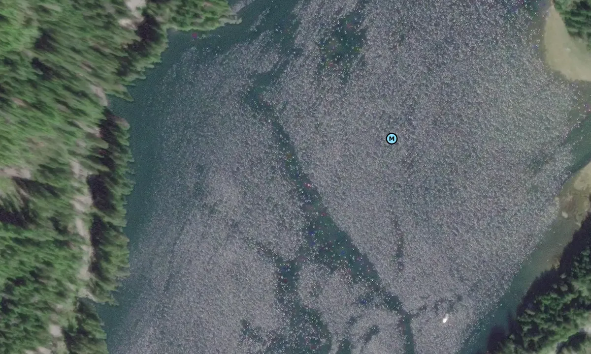 Satelite image of Snug Basin