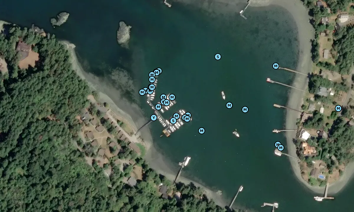 Satelite image of Snug Harbor Marina Resort