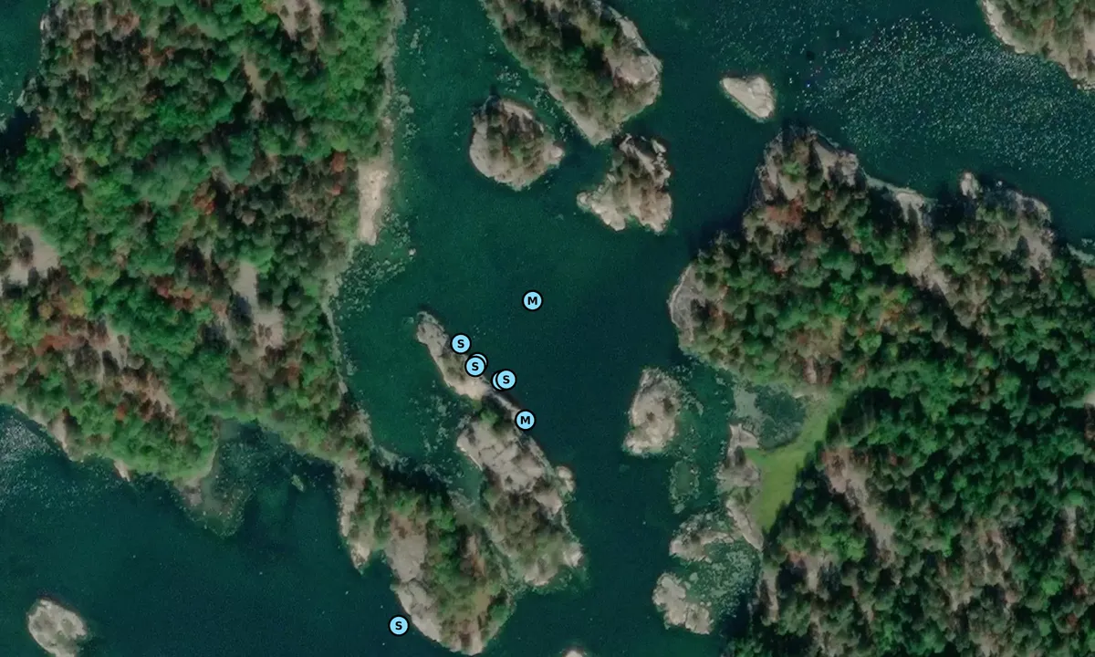 Satelite image of Snuggösund