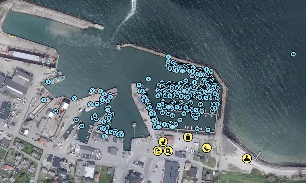 Satelite image of Søby Havn (Ærø)