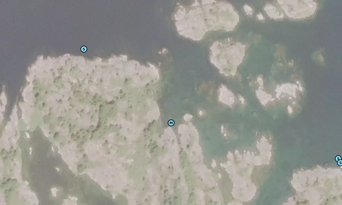 Satelite image of Söderö - Hesskär