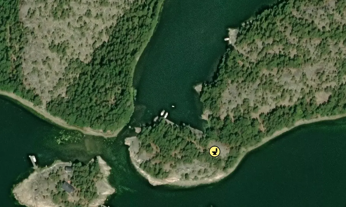 Satelite image of Södra Benskär