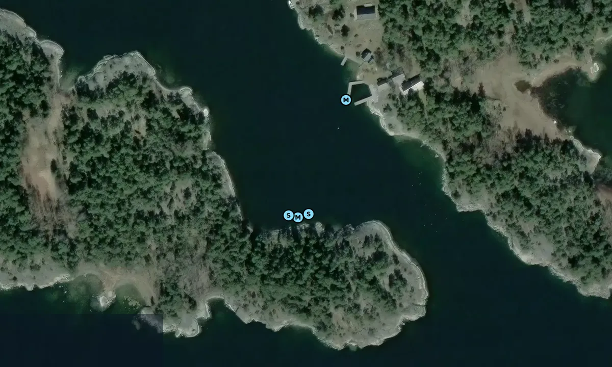 Satelite image of Södra Hälsingholmen