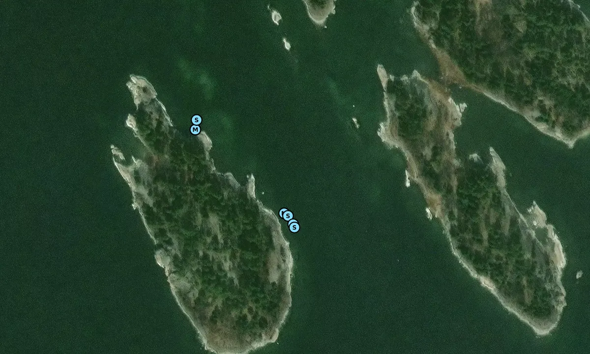 Satelite image of Södra Idskäret