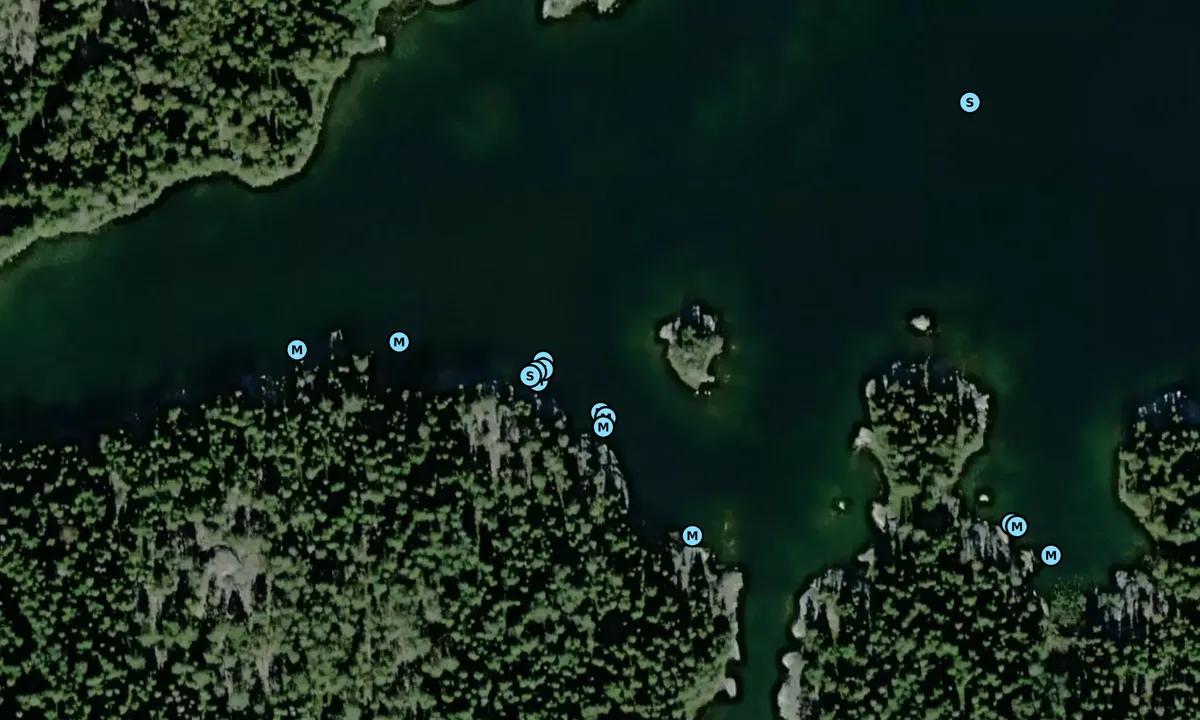 Satelite image of Södra Lönnskär