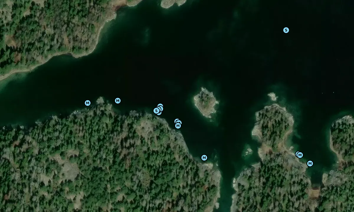 Satelite image of Södra Lönnskär