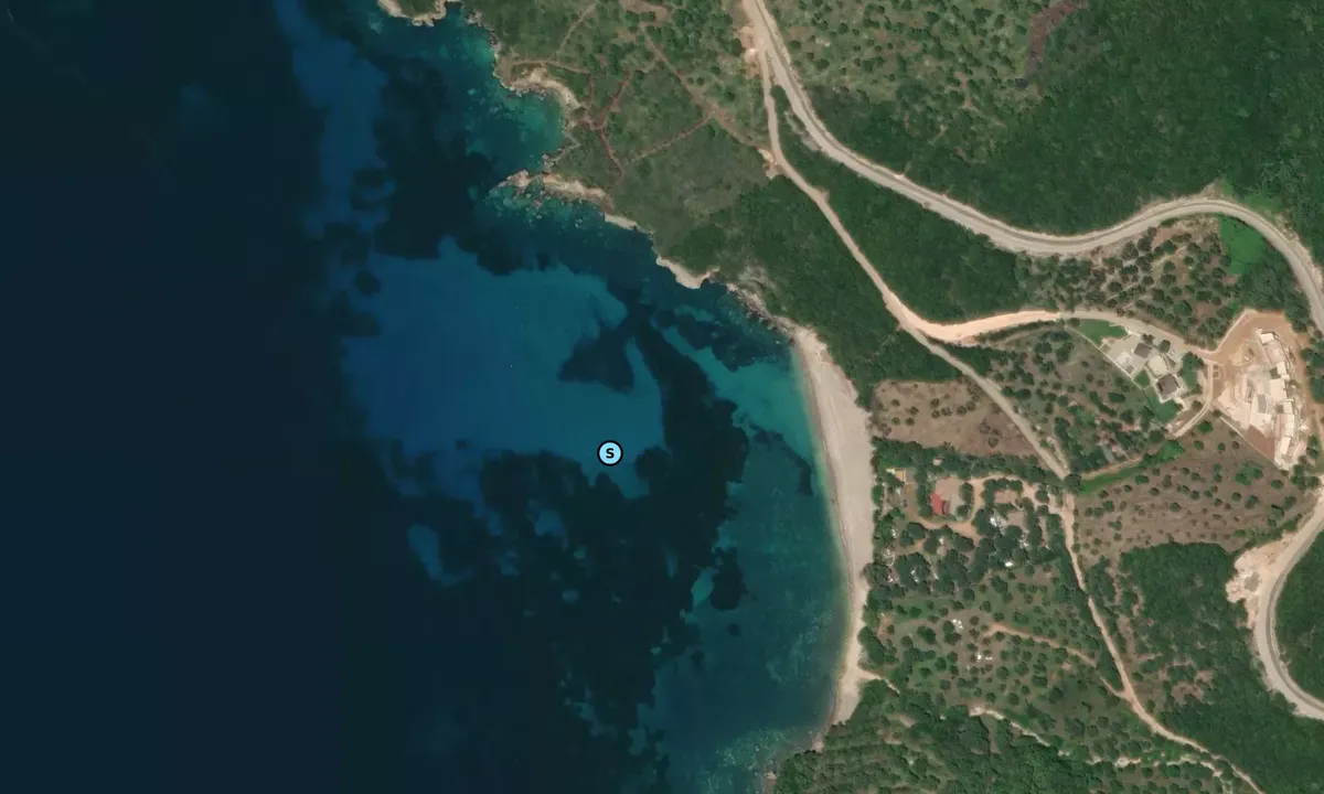 Satelite image of Sofas Bay