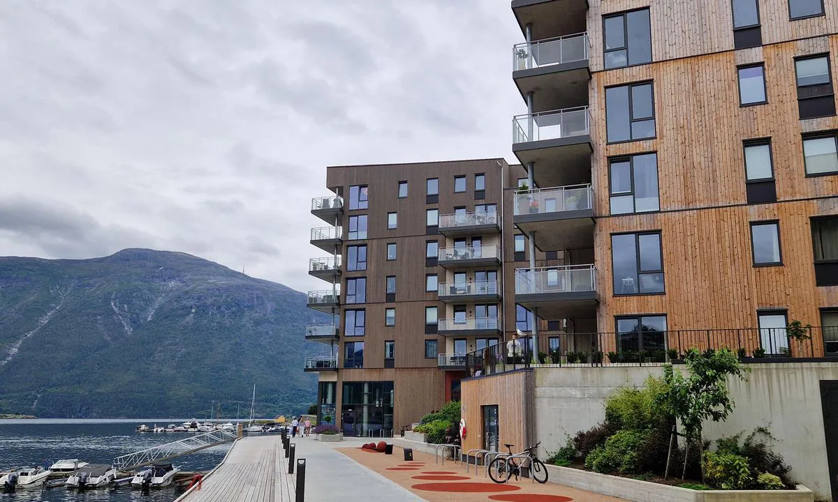 Sogndal: Promenade