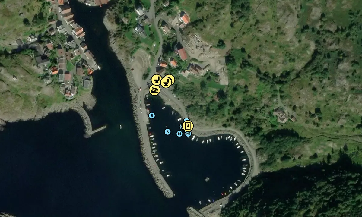 Satelite image of Sogndalsstrand