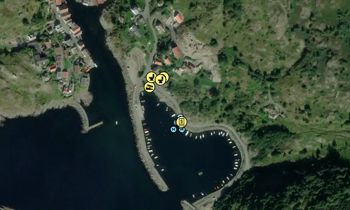 Satelite image of Sogndalsstrand