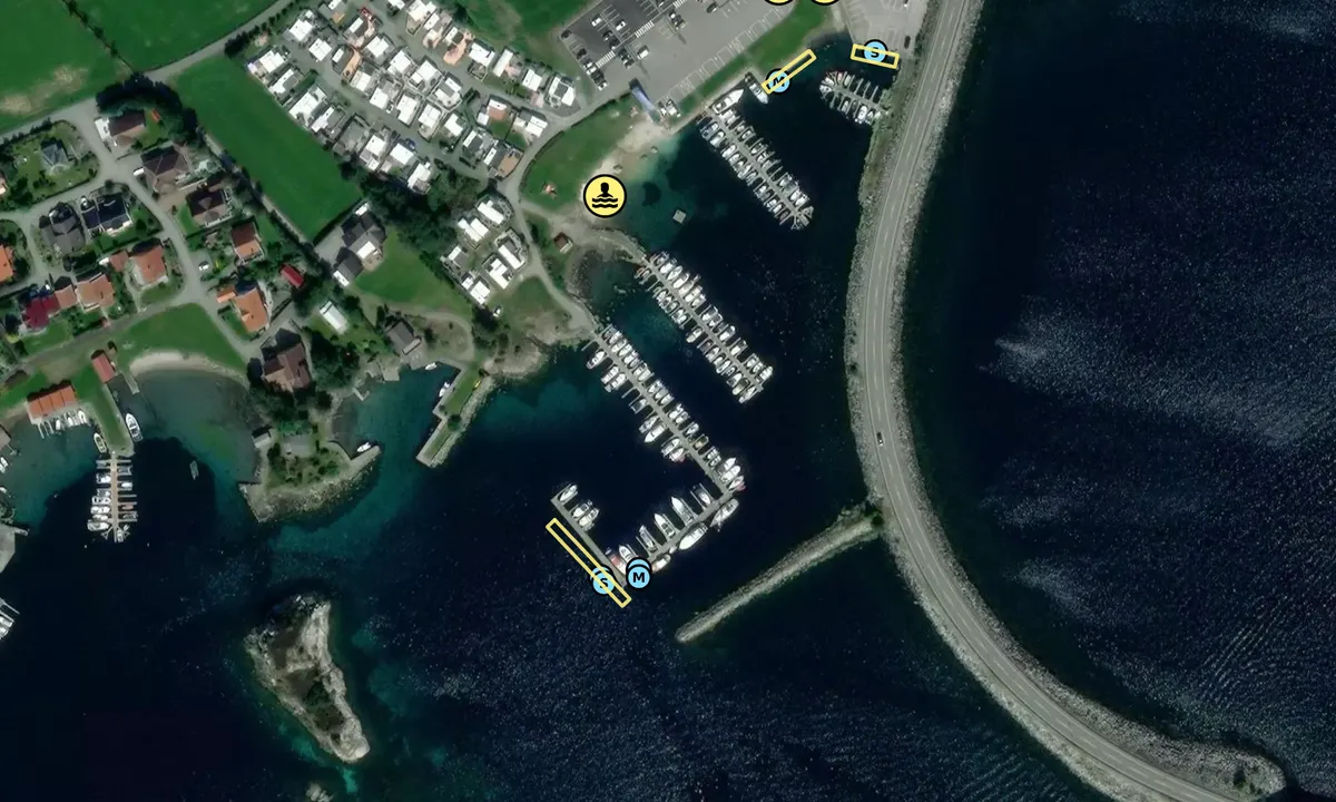 Satelite image of Sokn