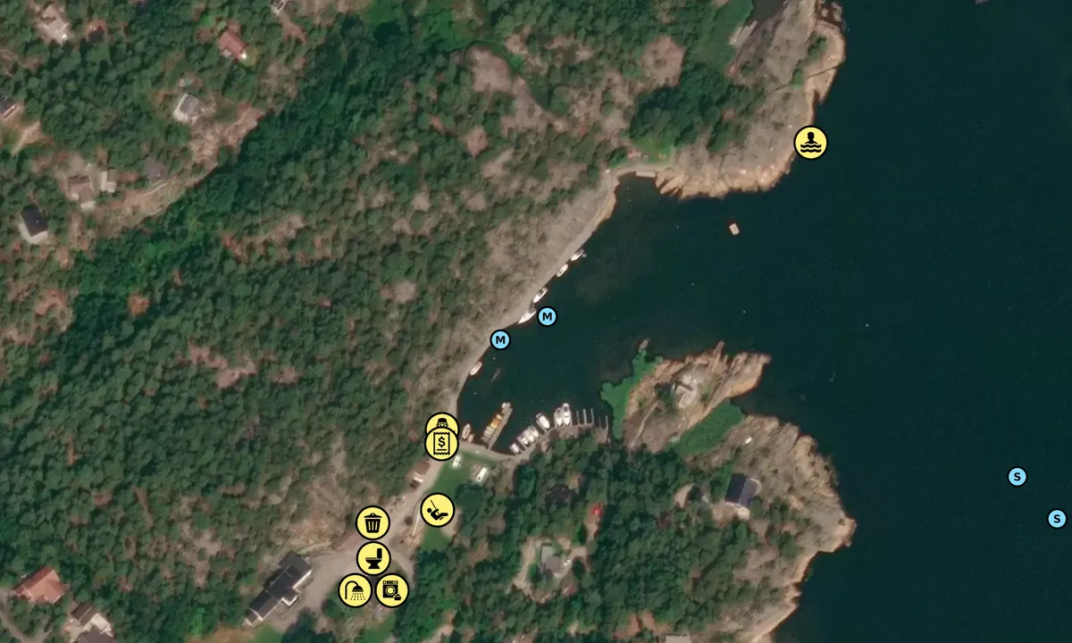 Satelite image of Solbukta - Gressvik