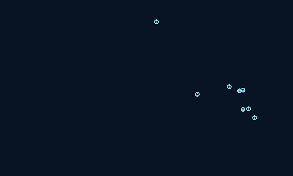 Satelite image of Soldier Key