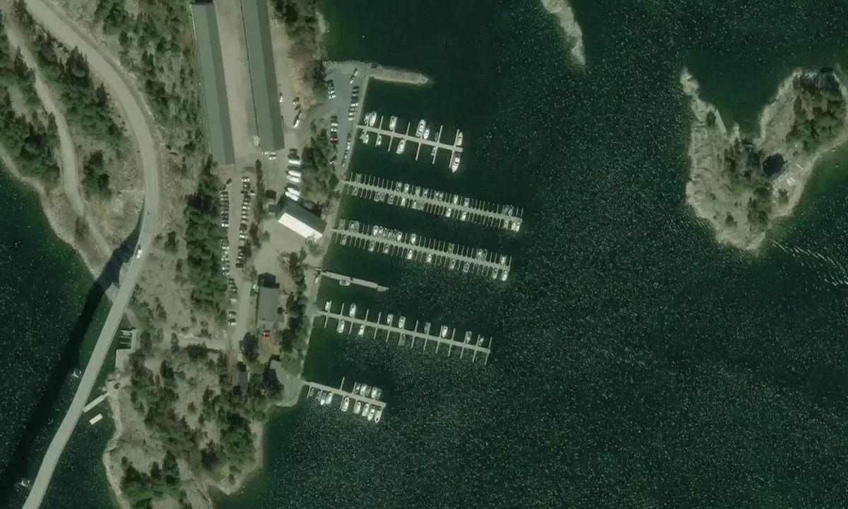 Satelite image of Söljeholmen Marina