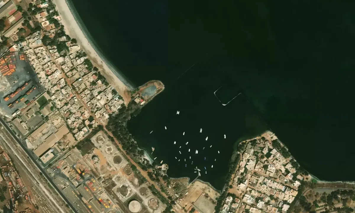 Satelite image of Solomon 