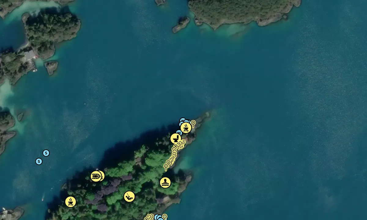 Satelite image of Solstråleøya - Nord