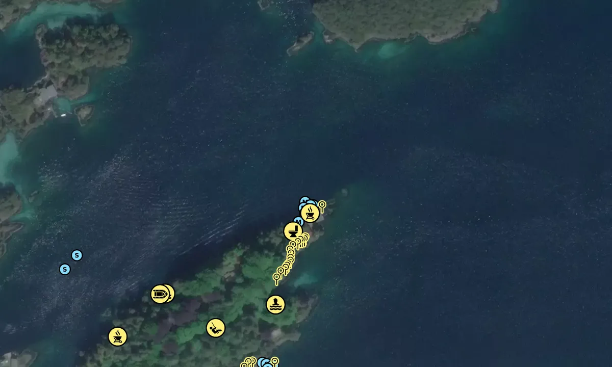 Satelite image of Solstråleøya - Nord