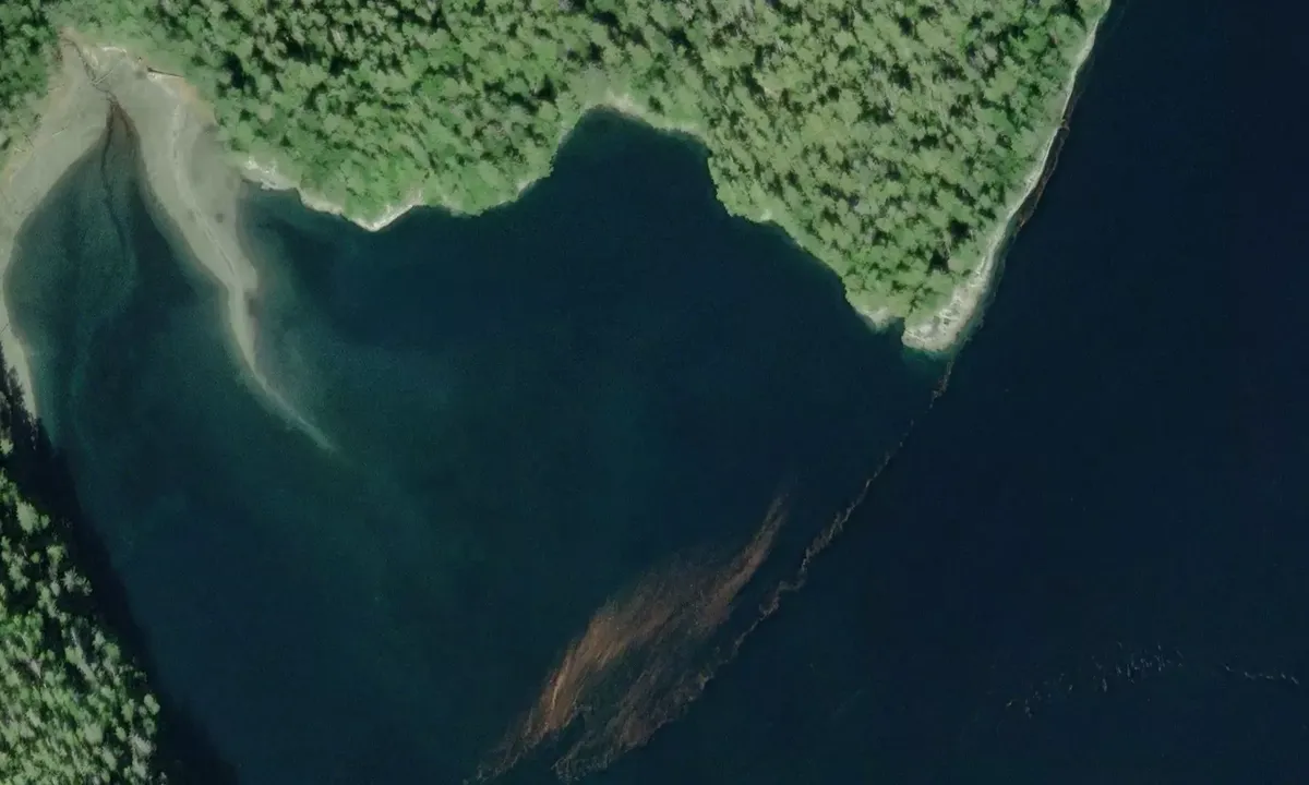 Satelite image of Somerville Bay