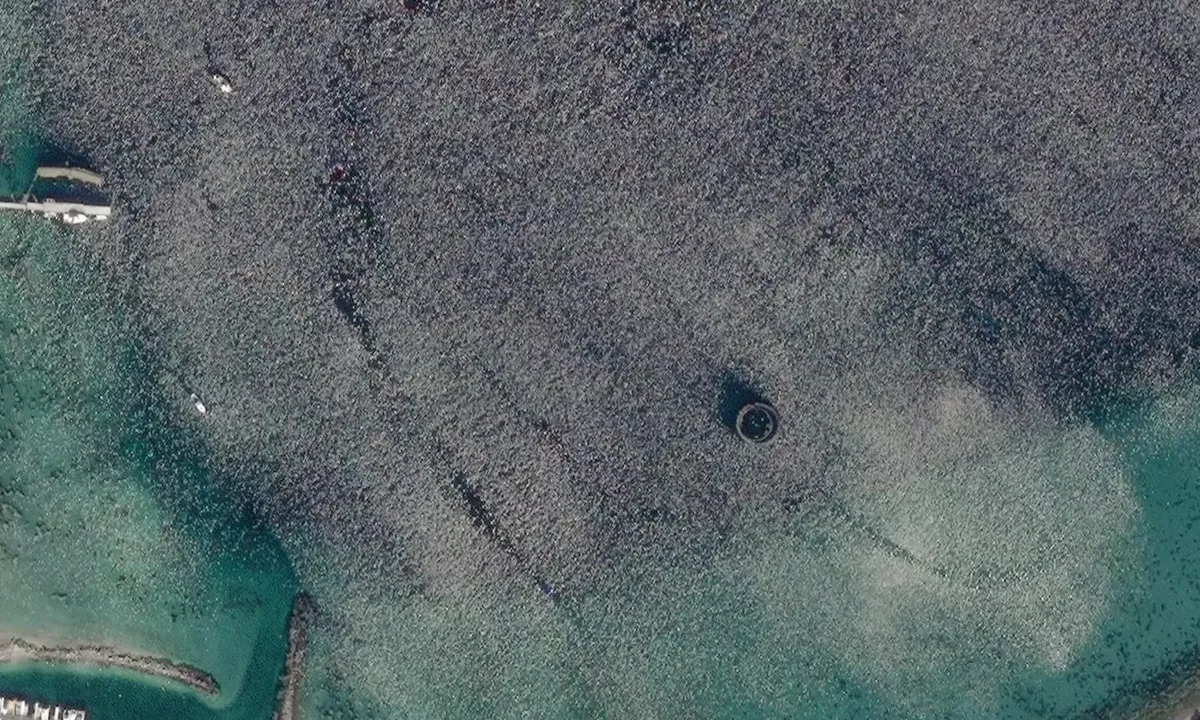 Satelite image of Sømnesvika