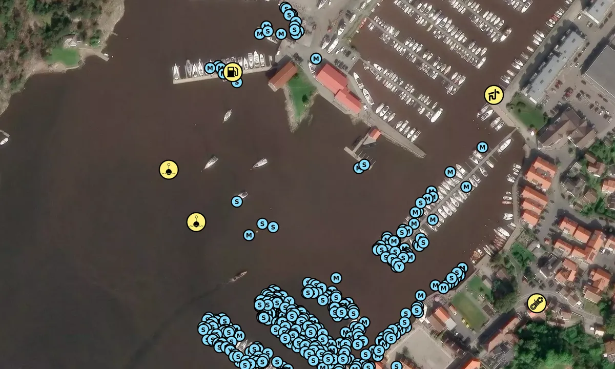 Satelite image of Son Gjestehavn - Vestby