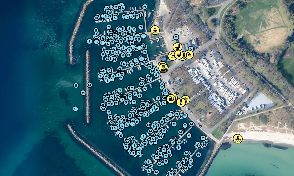 Satelite image of Sønderborg Lystbådehavn A.m.b.a.