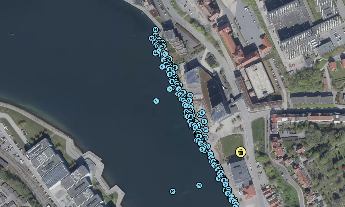 Satelite image of Sønderborg Trafikhavnen