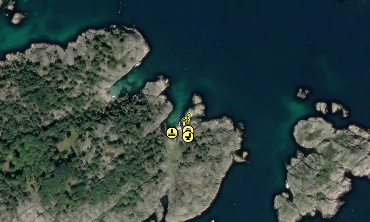 Satelite image of Søndre Vassøy