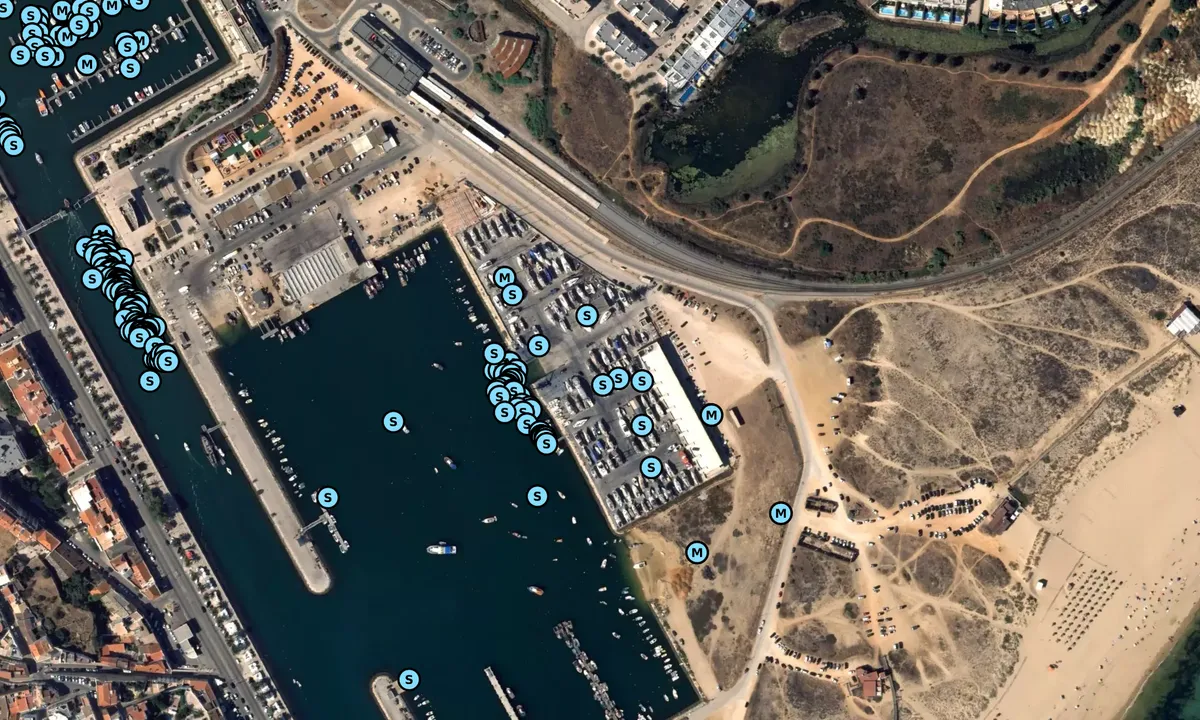 Satelite image of Sopromar Centro Náutico de Lagos