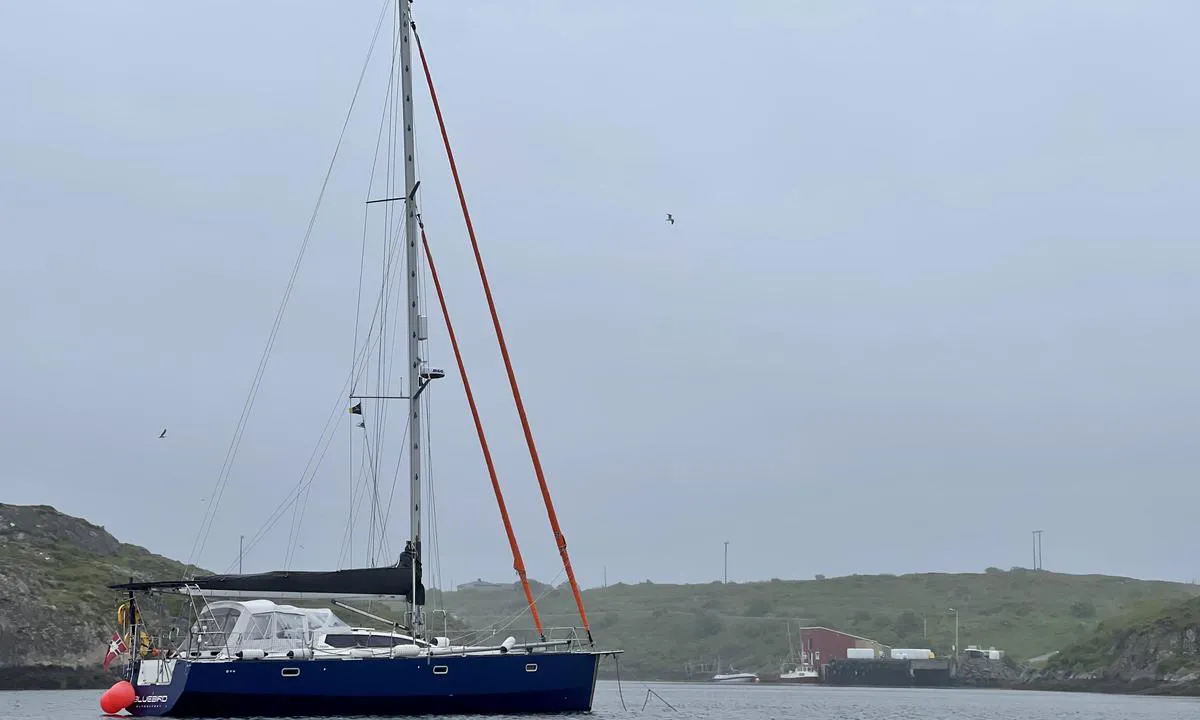 Sørburøyflesa: Brygga på vestsiden er beregnet for lastebåter